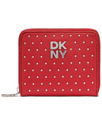 Женский кошелек Jenny на молнии от DKNY, красный