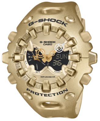 Мужские японские кварцевые часы G-Shock из золотистой смолы, 58,2 мм