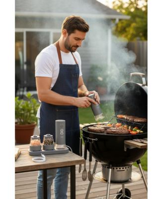 Бесшовный Открытый 3 Шт Grillng Точильщик Херб Мельница 