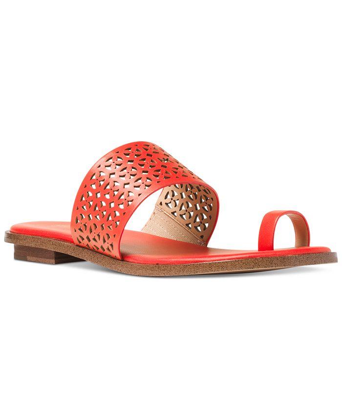 michael kors sonya flat sandals