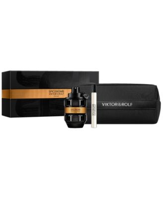 Viktor & Rolf Spicebomb Extreme, 3 шт. Подарочный набор парфюмерной и туалетной воды в дизайнерской сумочке без цвета.
