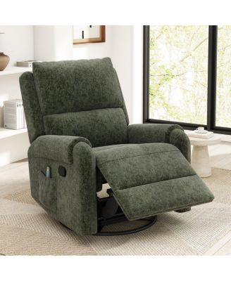 Массажное кресло Streamdale Furniture с ручным откидыванием с боковым карманом для хранения