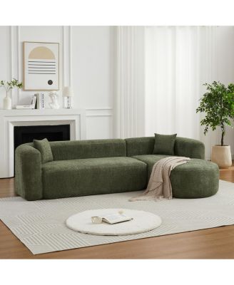 Модульный диван Streamdale Furniture из синели в виде облака - Сборка не требуется