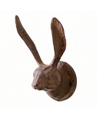 Настенный крючок из чугуна YIGII Rustic Rabbit - Универсальный, прочный, забавный