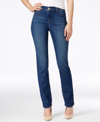 slim leg jeans