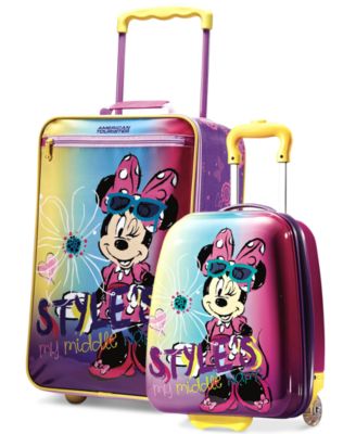 minnie mouse kids suitcase