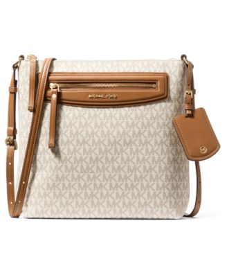 Сумка через плечо Michael Kors Jet Set Travel North South белого цвета