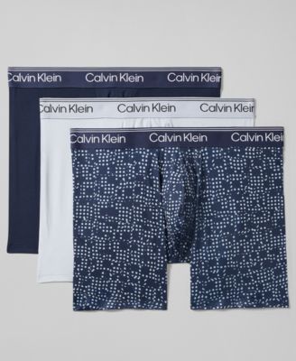 Мужские трусы-боксеры Calvin Klein Micro Stretch, 3 штуки