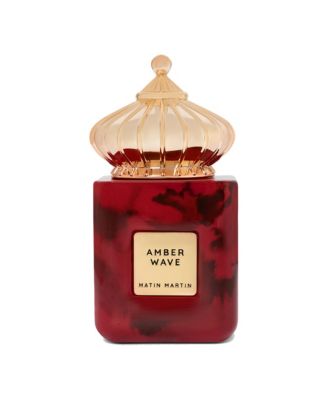 Matin Martin Amber Wave - Древесно-амбровый аромат для женщин и мужчин - Духи для мужчин с нотами кожи - Арабские духи для женщин - Унисекс - 3,4 унции, без цвета