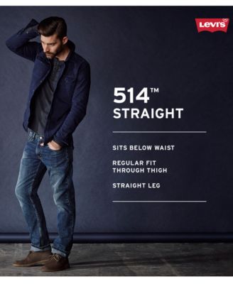 514 straight fit jeans