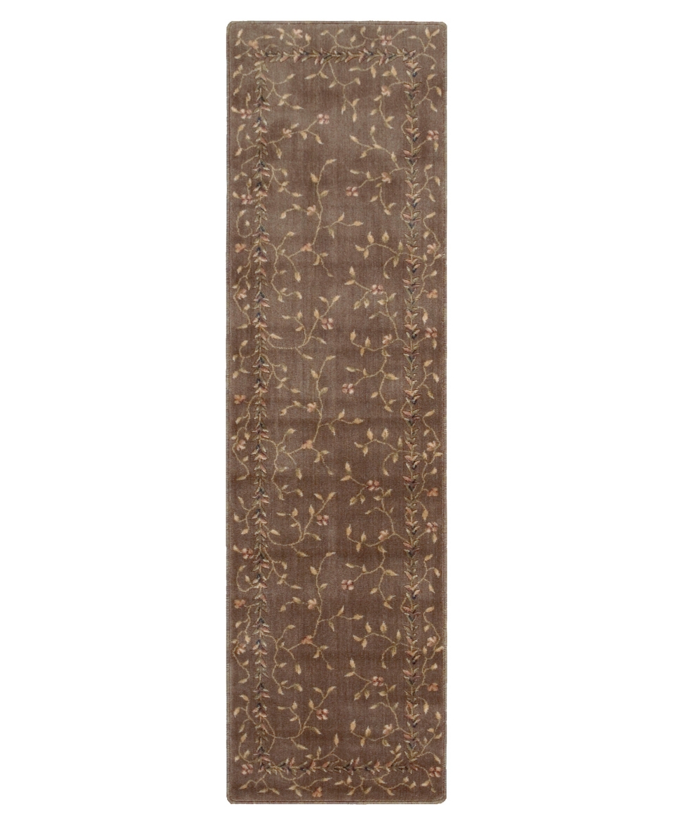 Nourison Area Rug, Somerset ST04 Emily Khaki 2 x 5 9 Runner Rug