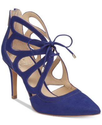 vince camuto lace heels