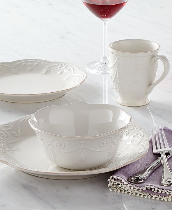 Lenox Dinnerware, French Perle Collection & Reviews Dinnerware