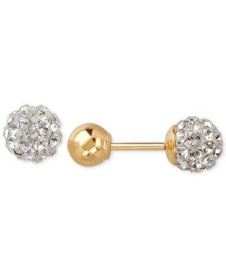 macy's gold earrings studs