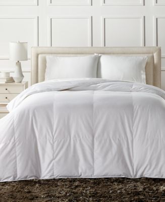 European White Down Lightweight Twin Comforter, Created for Macy's