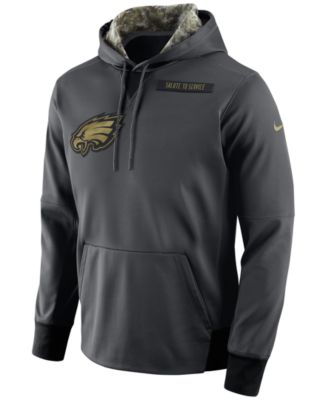 women's eagles salute to service hoodie