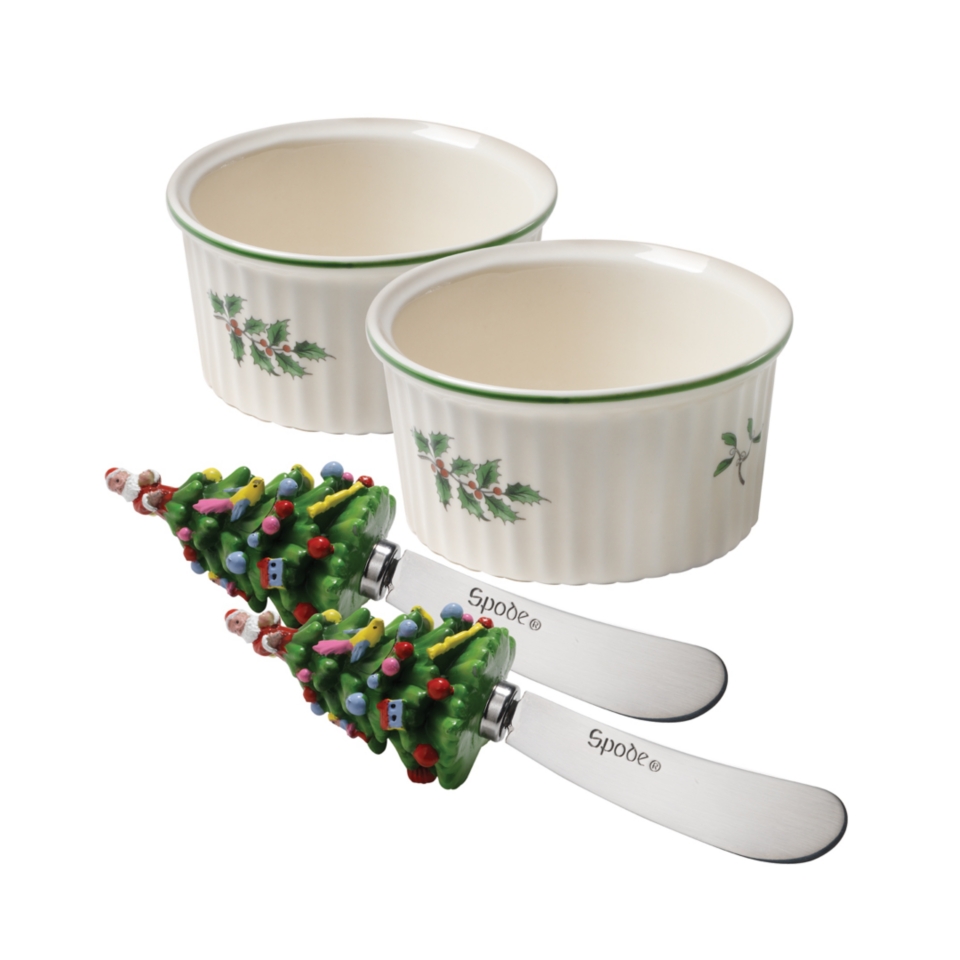 Spode Dinnerware, Christmas Tree Chip and Dip