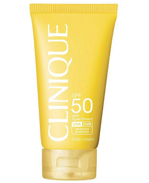 Clinique Sun Spf 50 Body Cream 5 Oz Reviews Skin Care Beauty Macy S