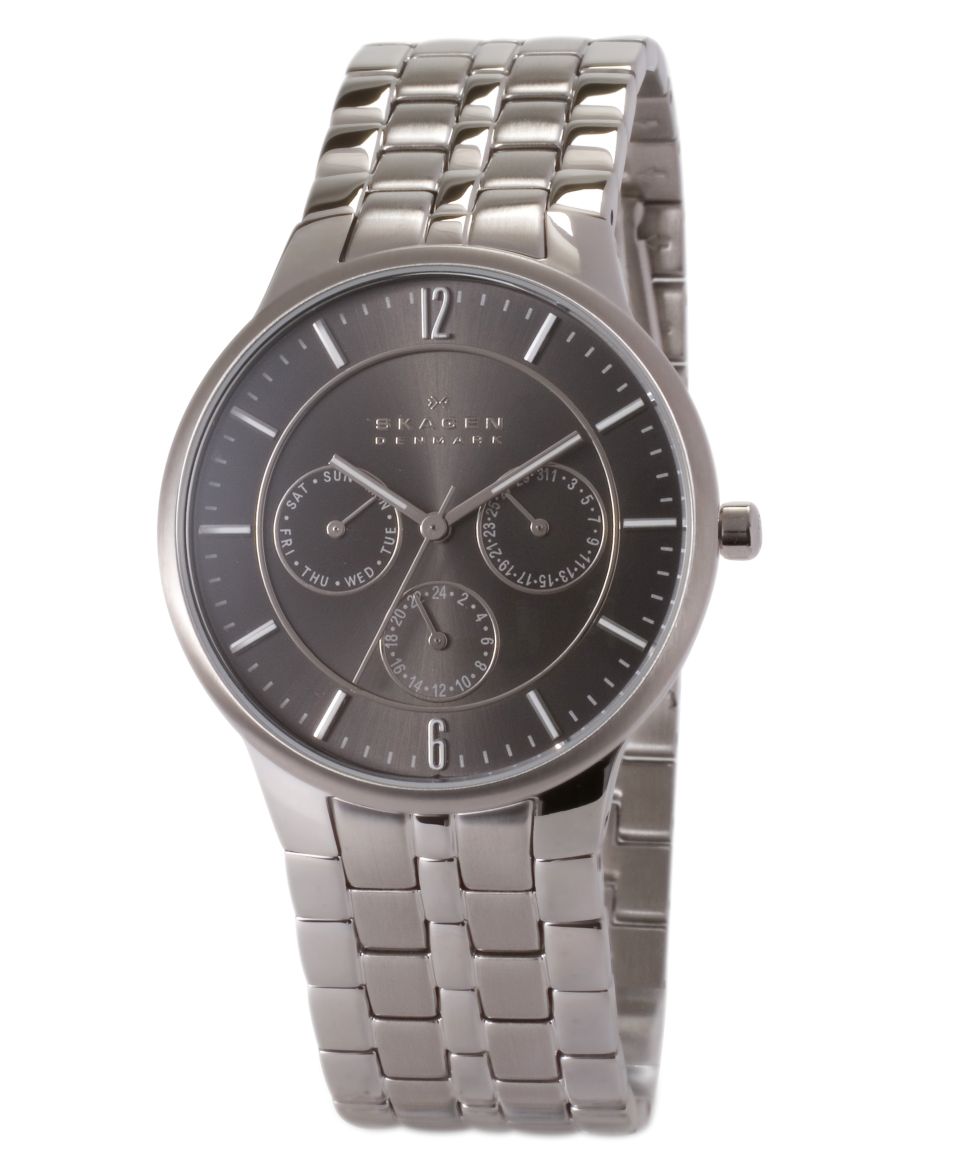 Skagen Denmark Watch, Mens Titanium Bracelet 801XLTXM   All Watches