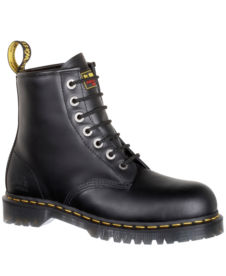 Dr Martens Shoes, Industrial 7B10 Steel Eye Boot   Mens Shoes