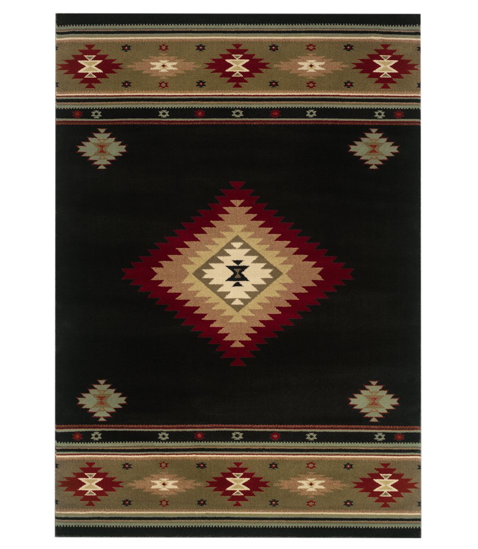 Sphinx Area Rug, St. Lawrence 087G Black/Tan   Rugs