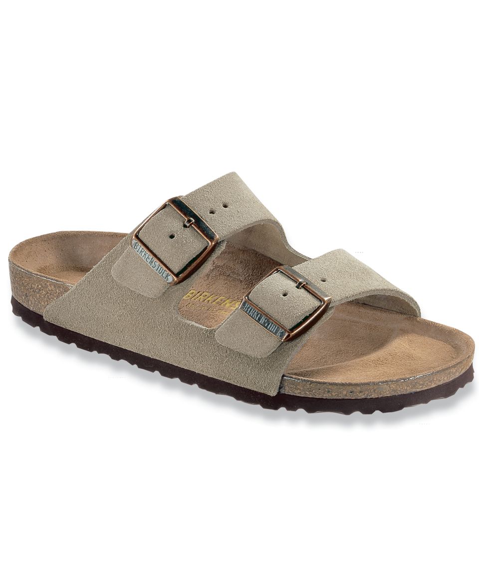 Birkenstock Shoes, Mens Arizona 2 Band Birkibuc Sandals   Mens Shoes