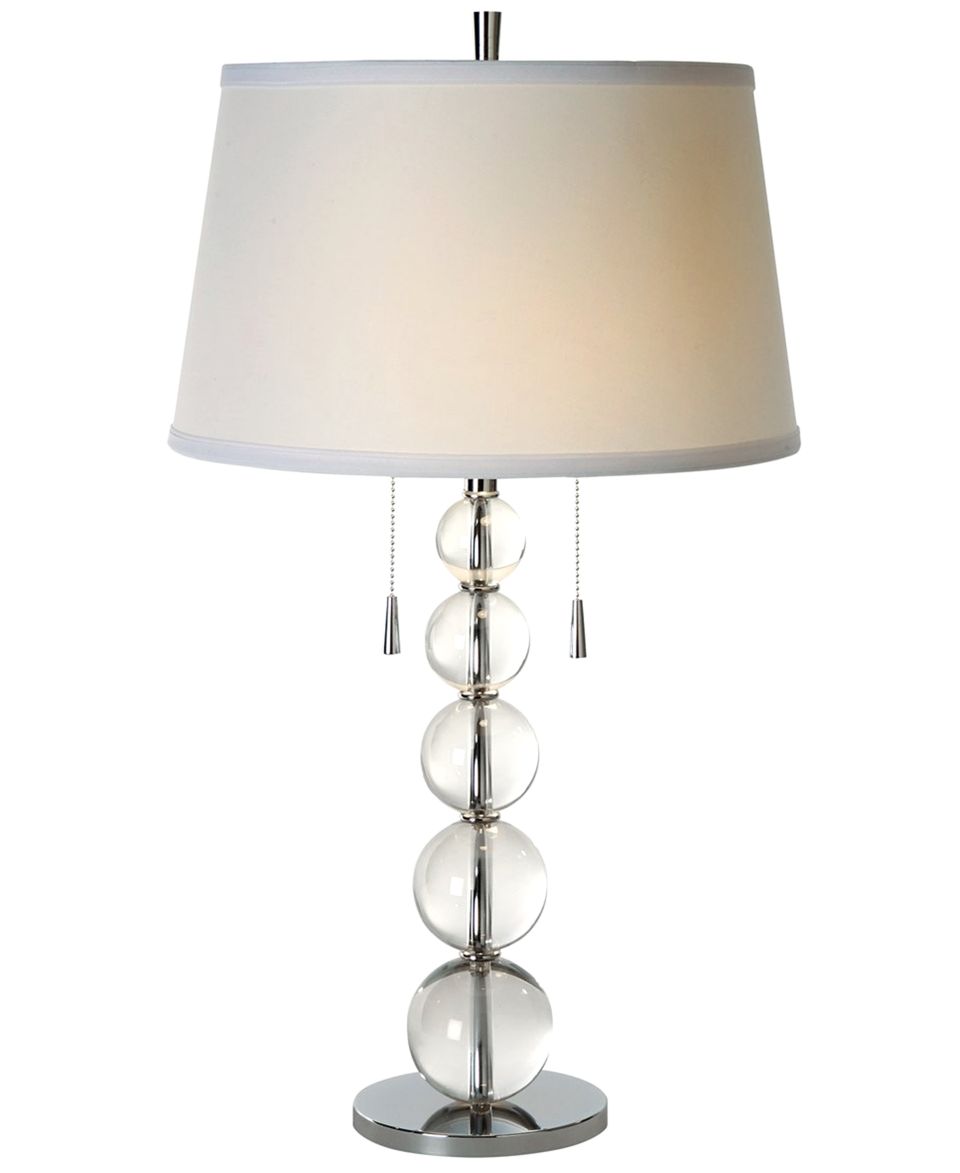 Kathy Ireland by Pacific Coast Table Lamp, Chateau de Bordeaux White