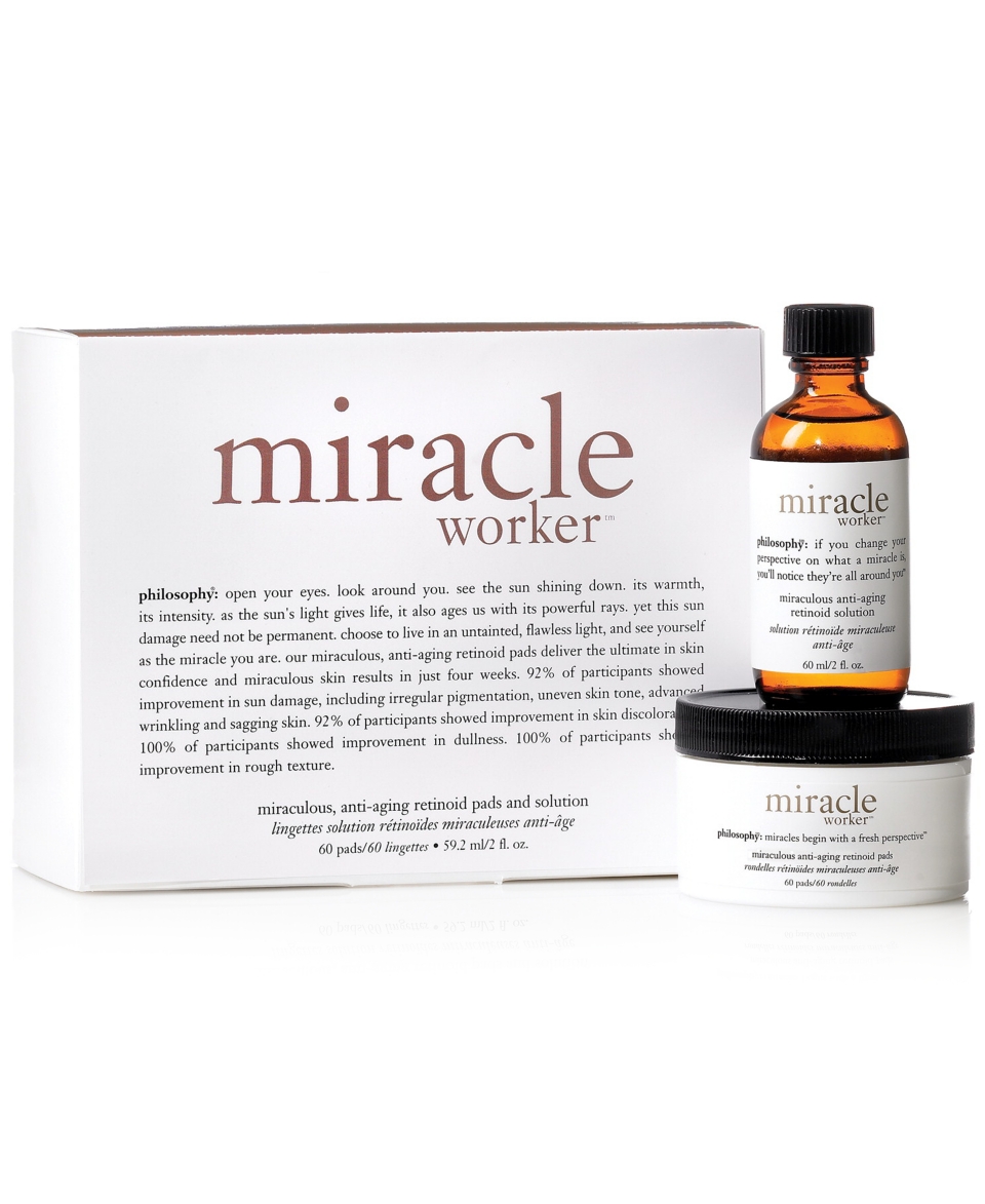 miracle worker anti aging pads, 60 count   Skin Care   Beauty