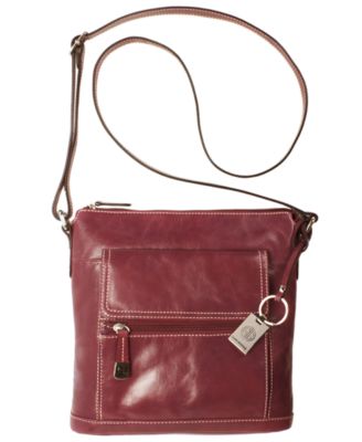 giani bernini leather crossbody bag