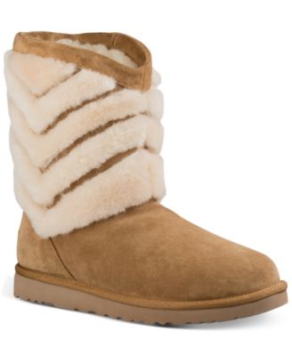 tania genuine shearling suede boot