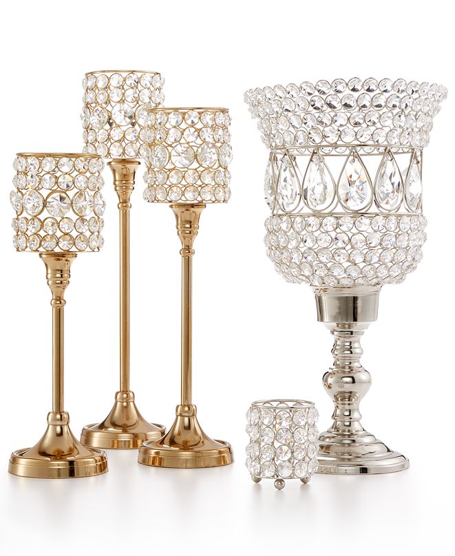 Godinger Lighting by Design Crystal Candle Holder ...