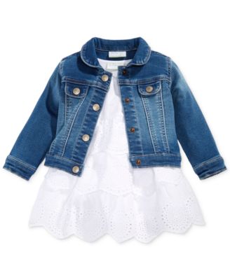 baby girl dress with jacket