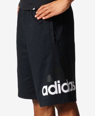adidas shorts big logo