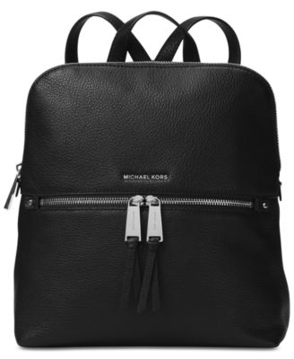 rhea slim zip backpack
