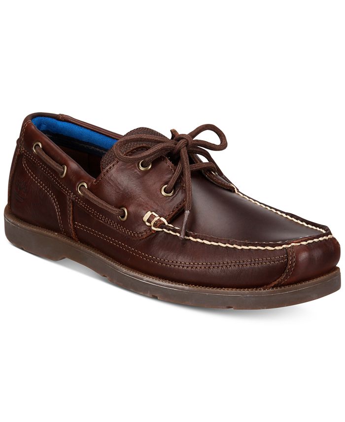 Timberland Men's Piper Cove Leather Boat Shoes & Reviews All Men's