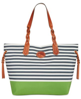 dooney and bourke striped purse