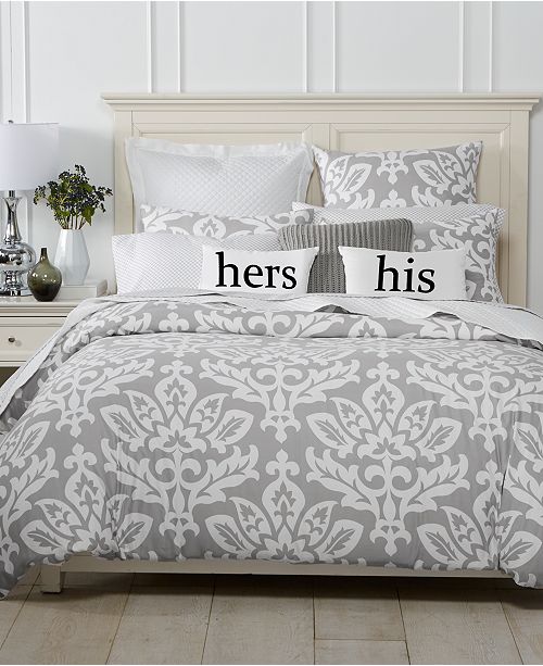 Charter Club Cotton Smoke Comforter Sets Created For Macy S Reviews Comforters Fashion Bed Bath Macy S