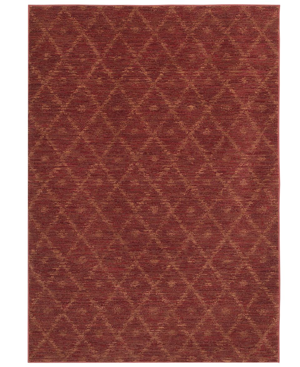 Woven Impressions Vintage Batik Curry 8 6 X 11 6   Rugs