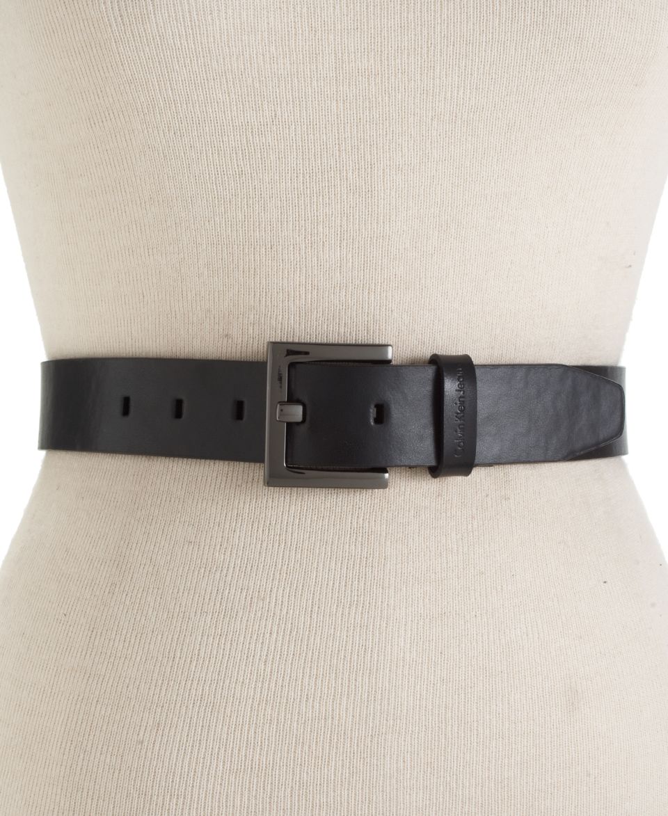 Lauren Ralph Lauren Belt, Leather with Londonderry Buckle