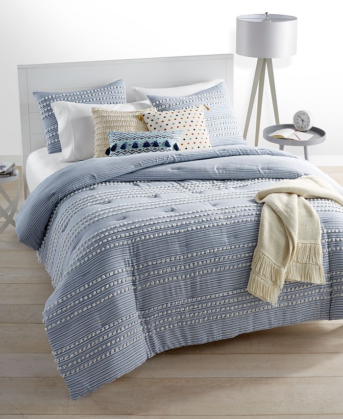 Martha Stewart Collection CLOSEOUT! Connect The Dots Comforter Sets