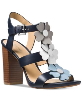 michael kors sandals with flowers