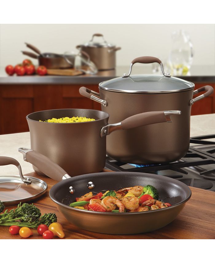 Anolon Advanced Bronze 2Qt. Covered Saucepan & Reviews Cookware Kitchen Macy's