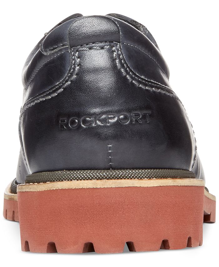 rockport marshall wingtip black