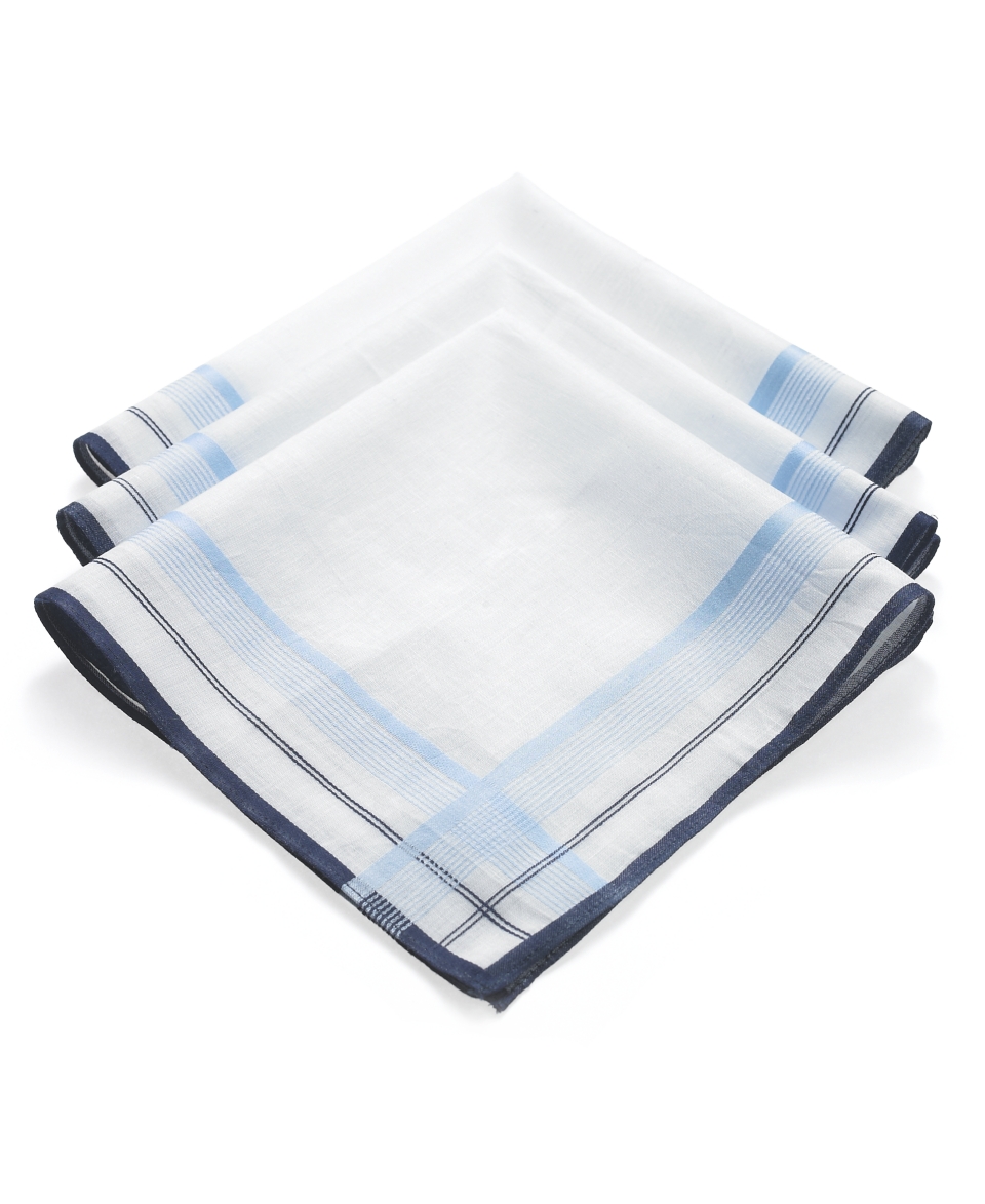 Club Room Handkerchiefs, 3 Pack Handkerchief Box Set