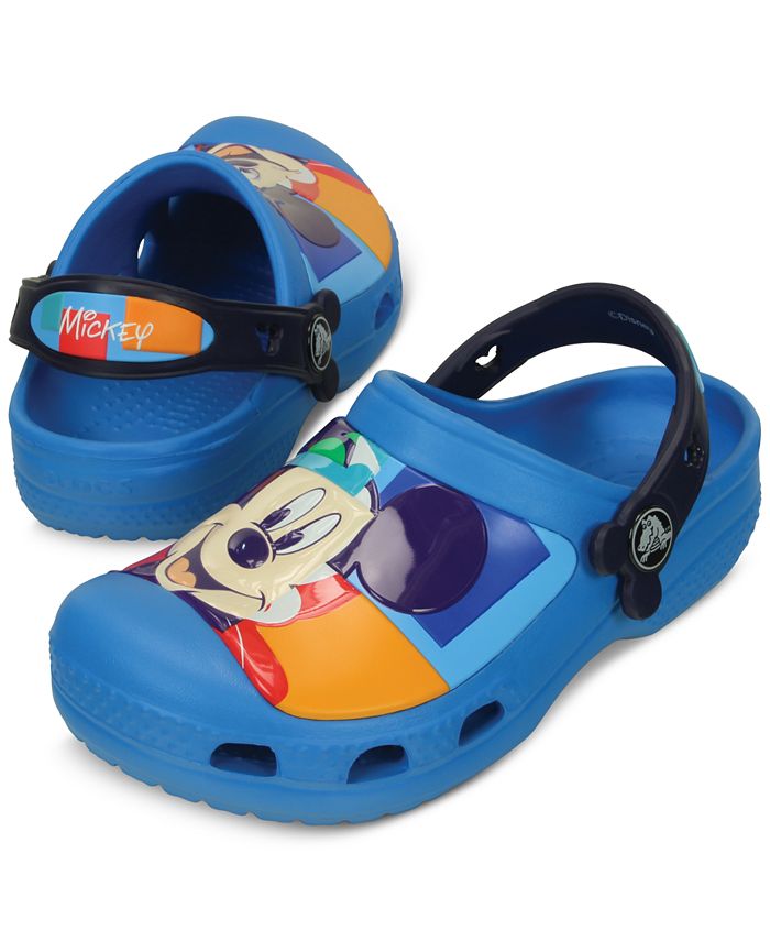 Crocs Mickey Mouse Clogs, Toddler Boys & Little Boys & Reviews - All ...