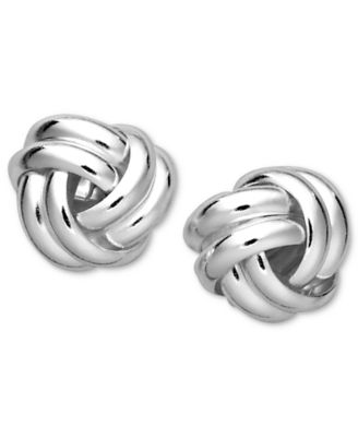 macys sterling silver earrings