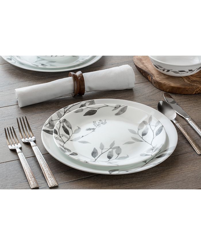 Corelle Boutique Misty Leaves 12Piece Dinnerware Set & Reviews