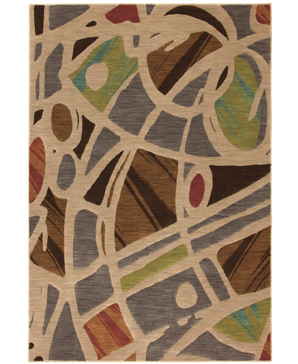 Karastan Area Rug, Studio by Karastan Artois Mathias Fog 2 11 x 4 8