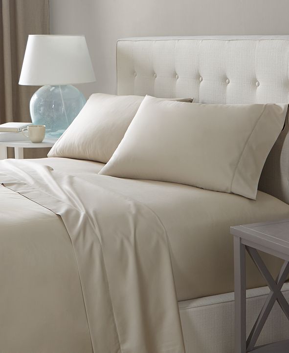 Charter Club Extra Deep Pocket Queen 4Pc Sheet Set, 550 Thread Count
