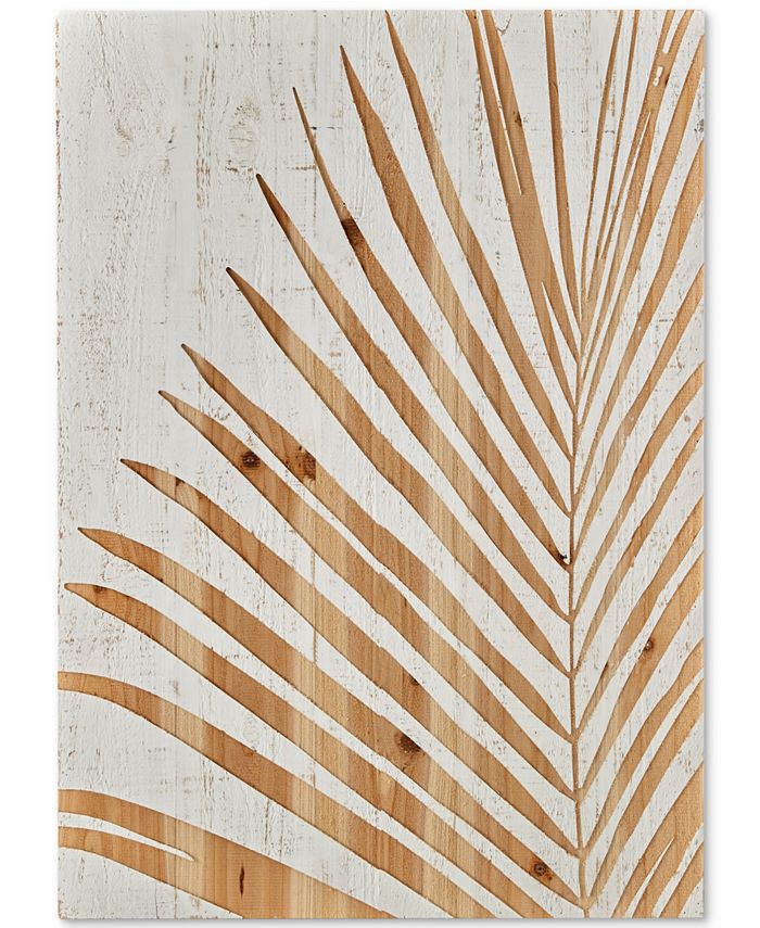 Graham & Brown Palm Leaf Wood Panel Wall Art & Reviews Wall Art Macy's